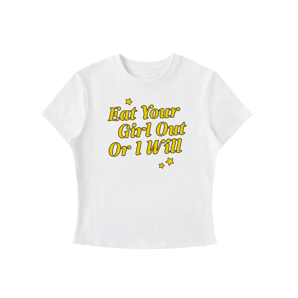 Eat Your Girl Or I Will Bodycon T-Shirt