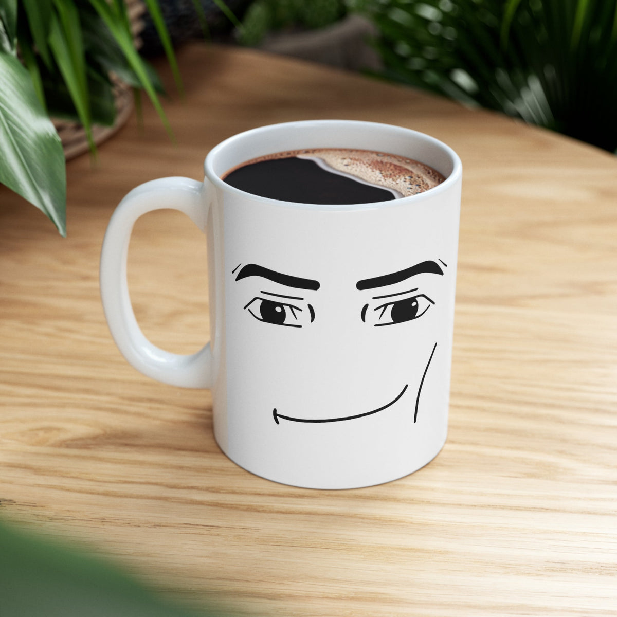 Roblox Man Face Mug