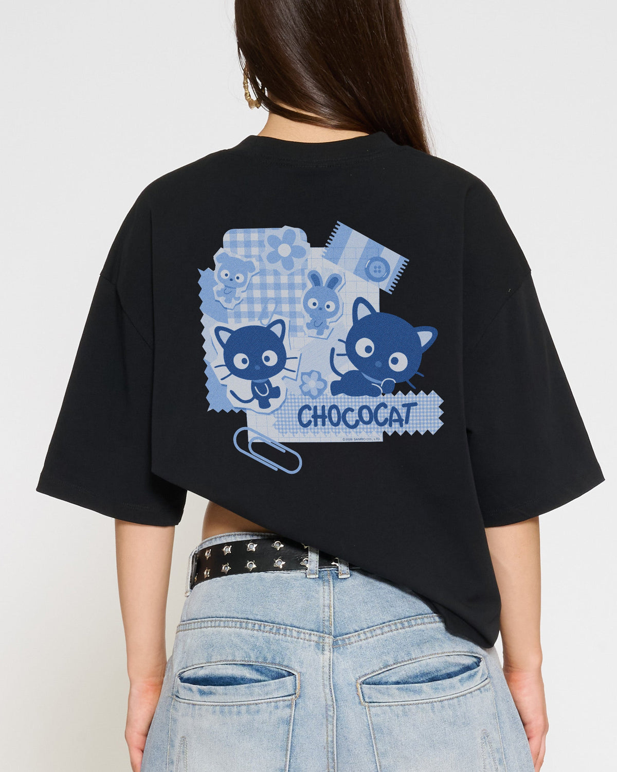 Chococat Scrapbook Oversized Tee
