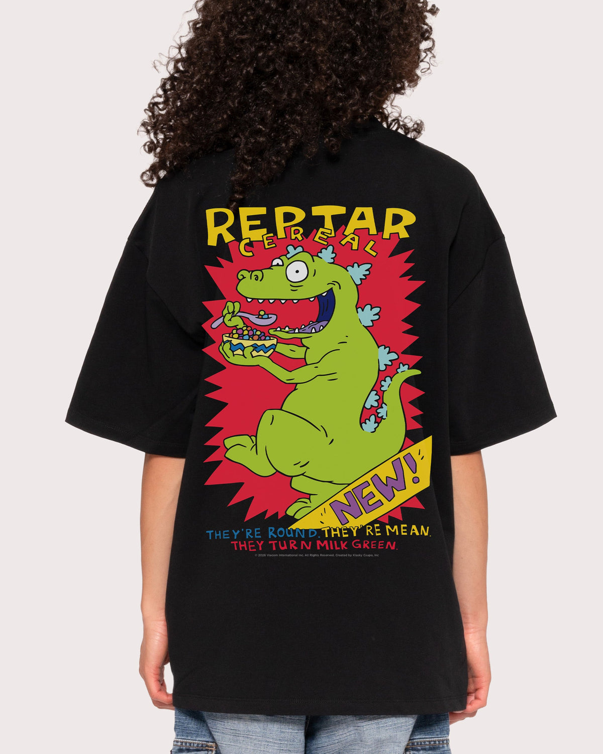 Reptar Cereal Oversized Tee