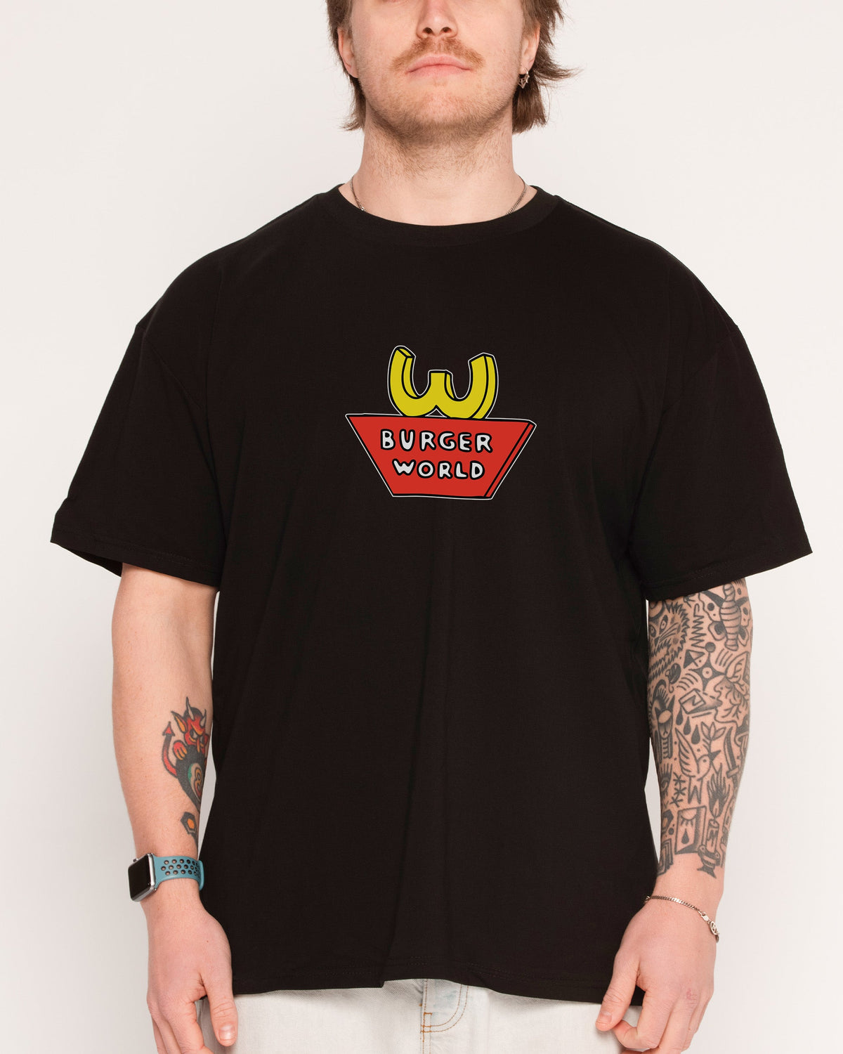 Burger World Oversized Tee