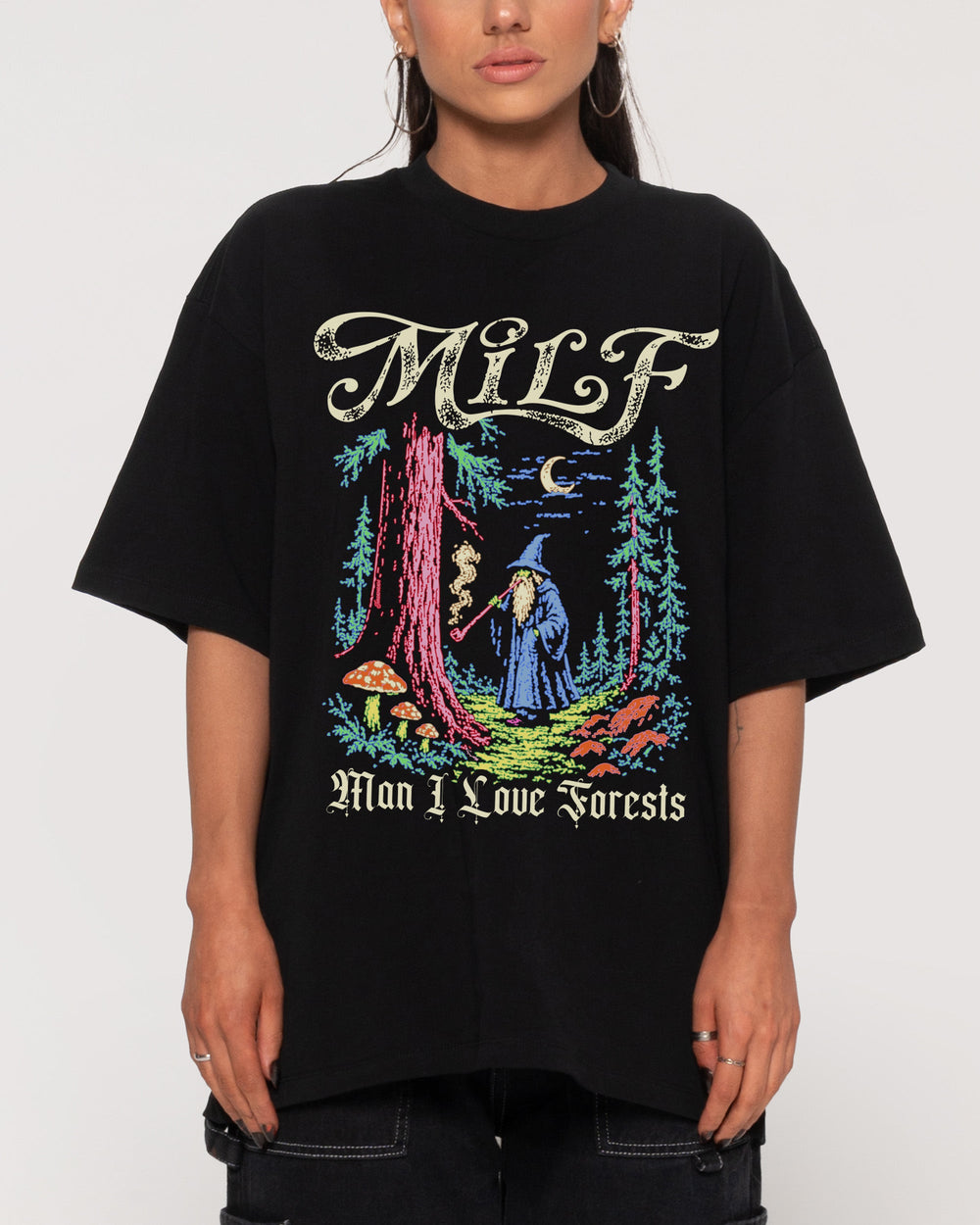 Man I Love Forests Oversized Tee