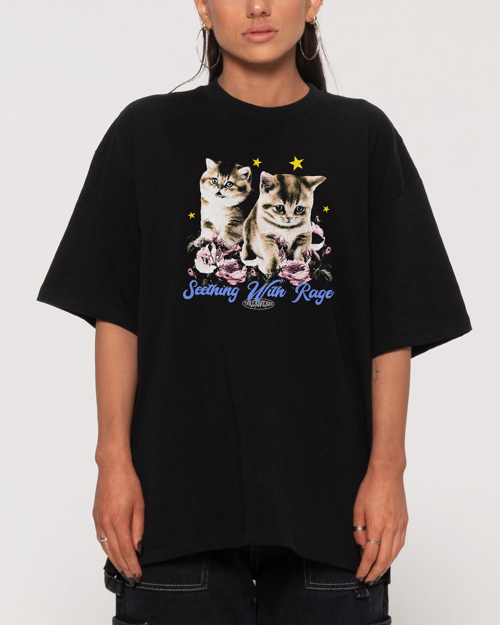 Seething With Rage Oversized Tee