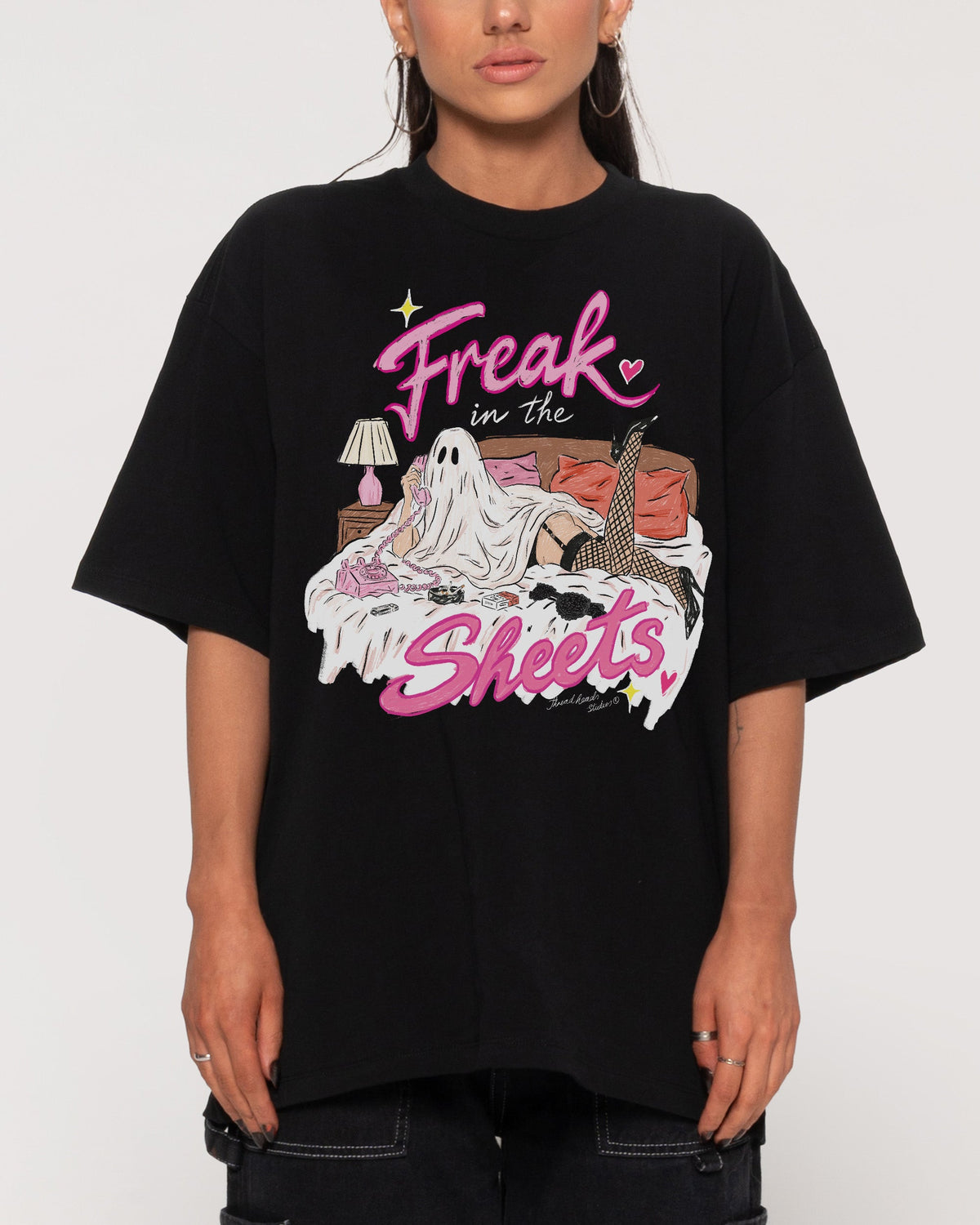 Freak in the Sheets Ghost Oversized Tee