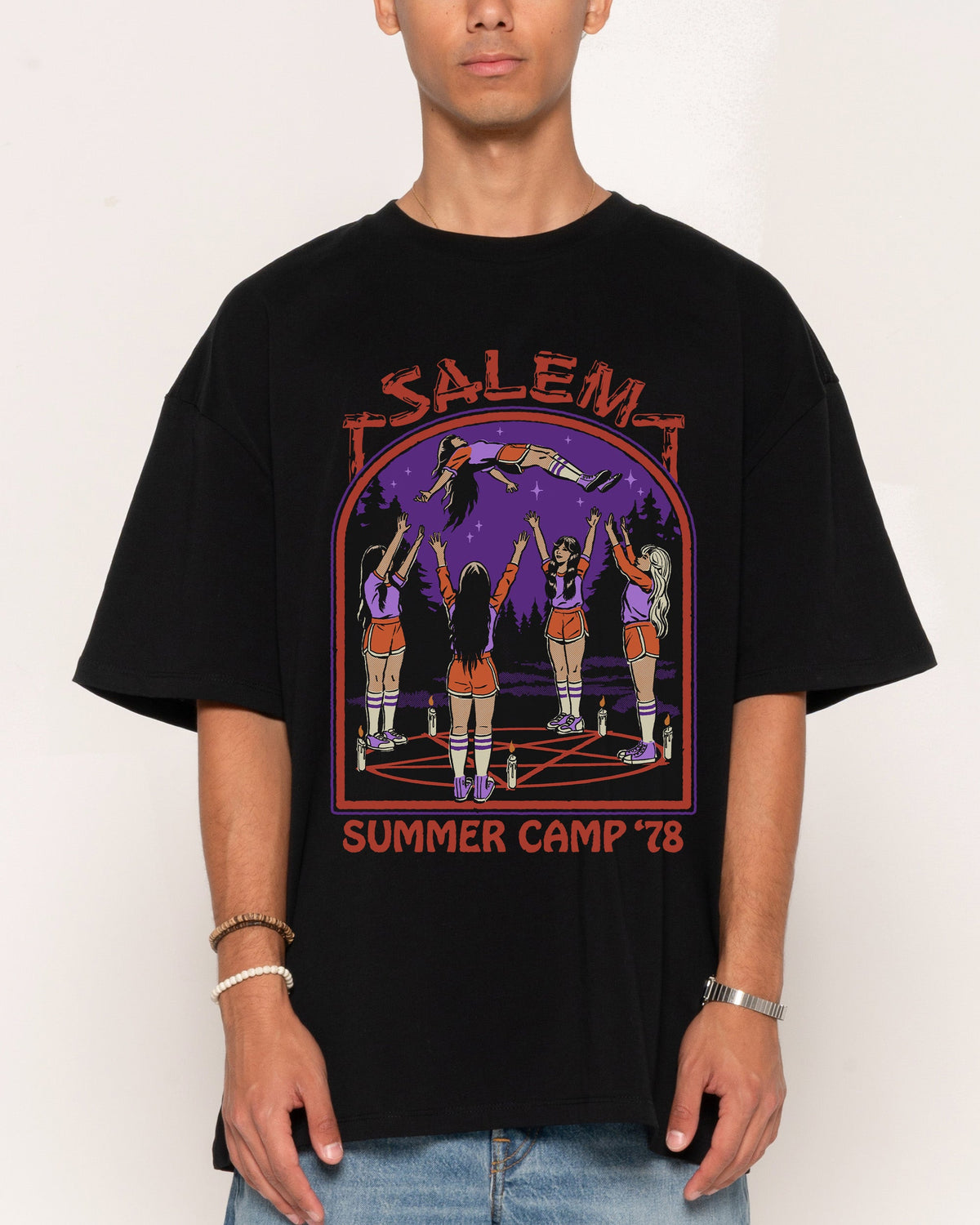 Salem Summer Camp Oversized Tee