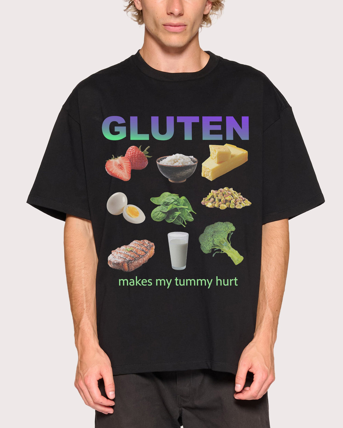 Gluten Starter Pack Oversized Tee