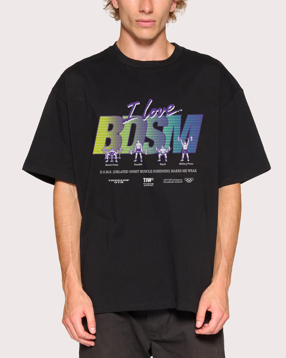 I Love BDSM Oversized Tee
