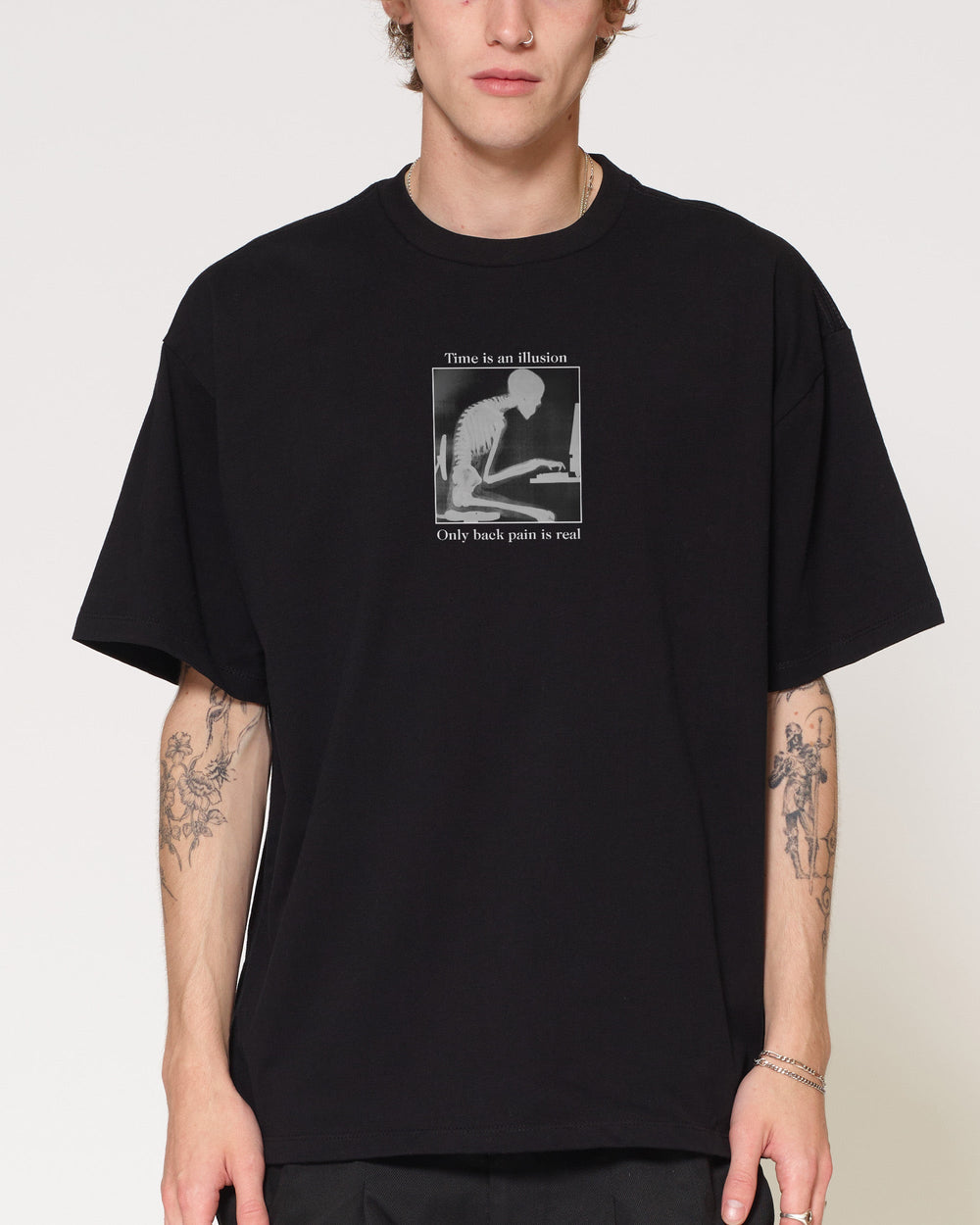 Time Is an Illusion Oversized Tee