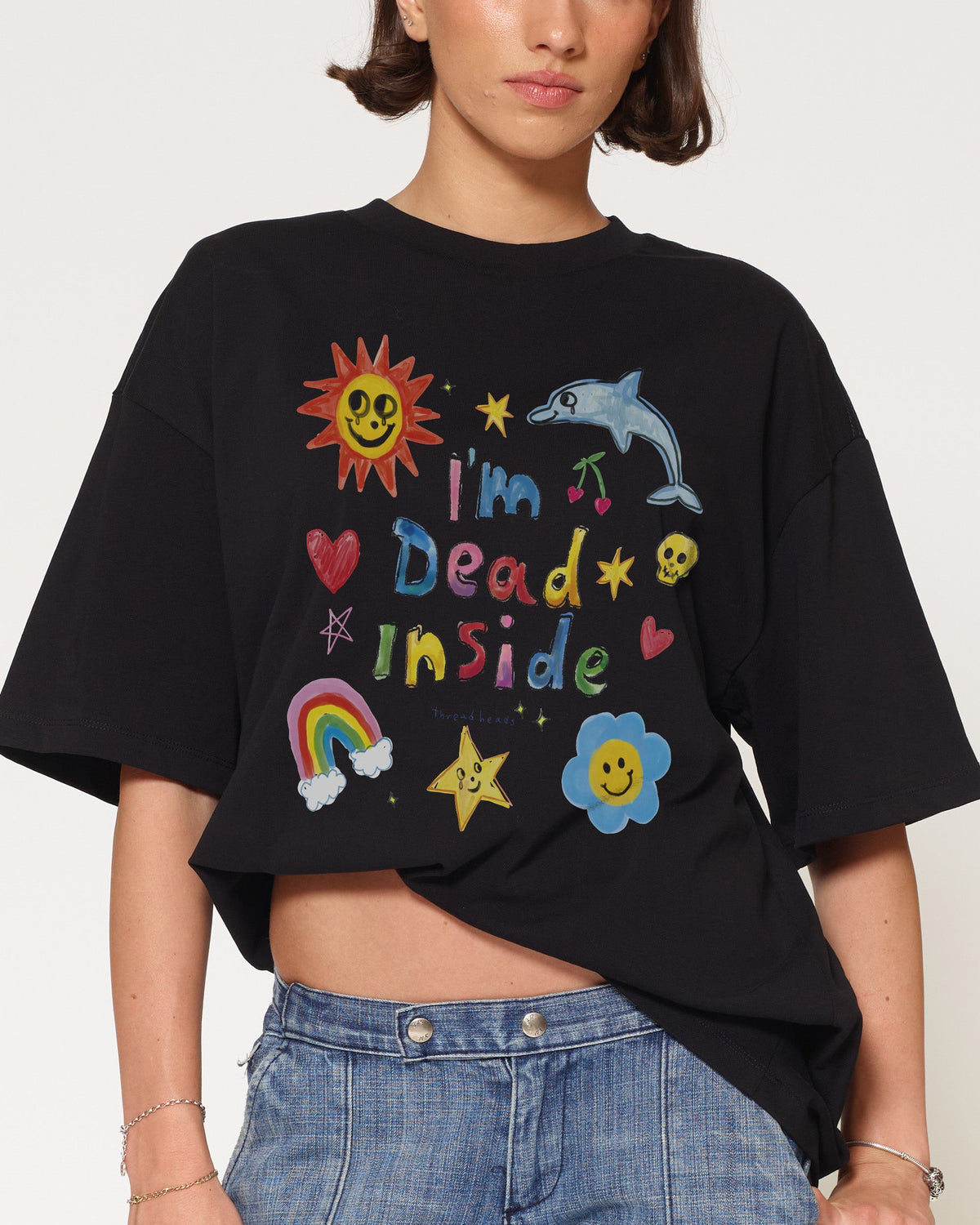 I’m Dead Inside Oversized Tee