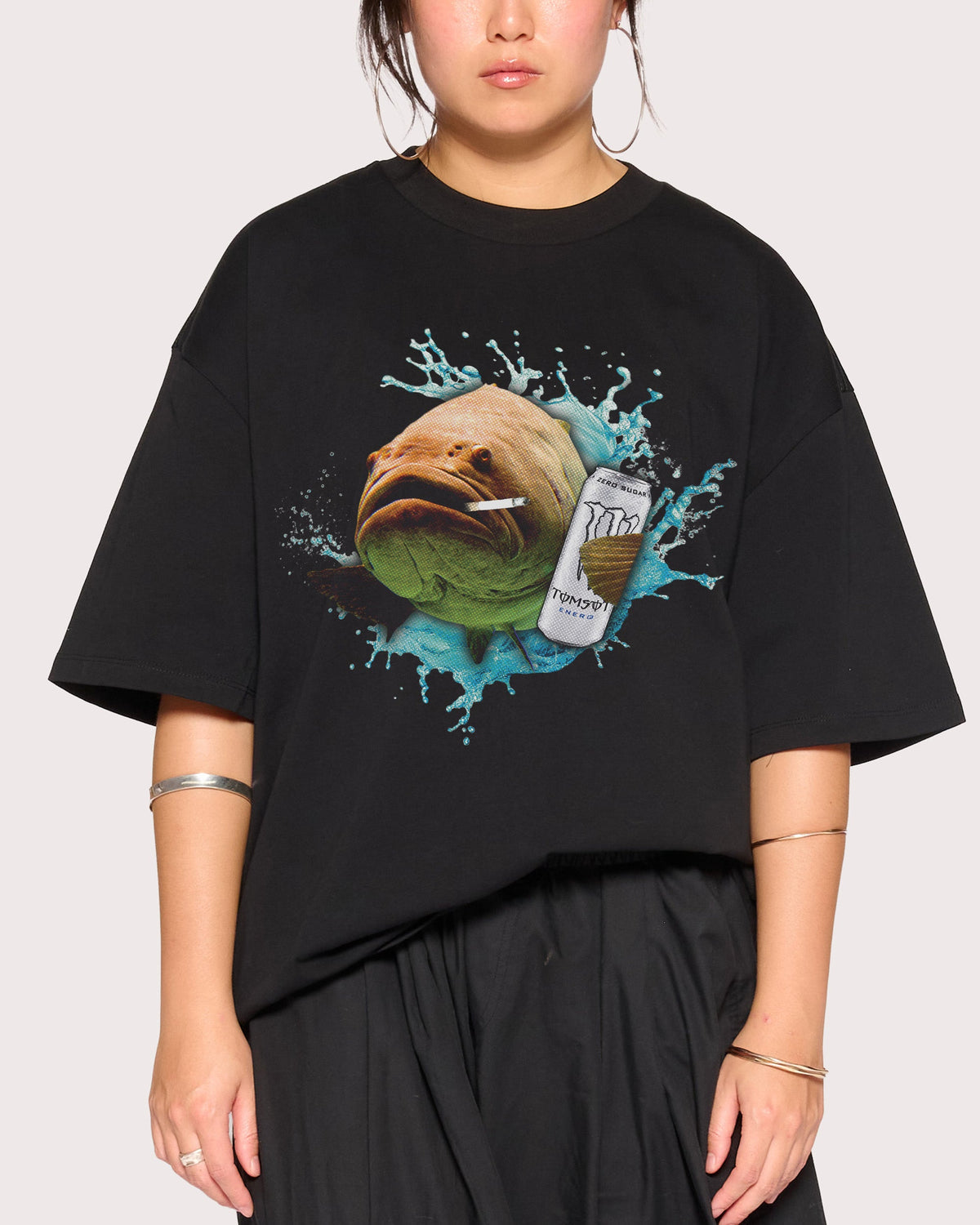 Monster Fish Oversized Tee