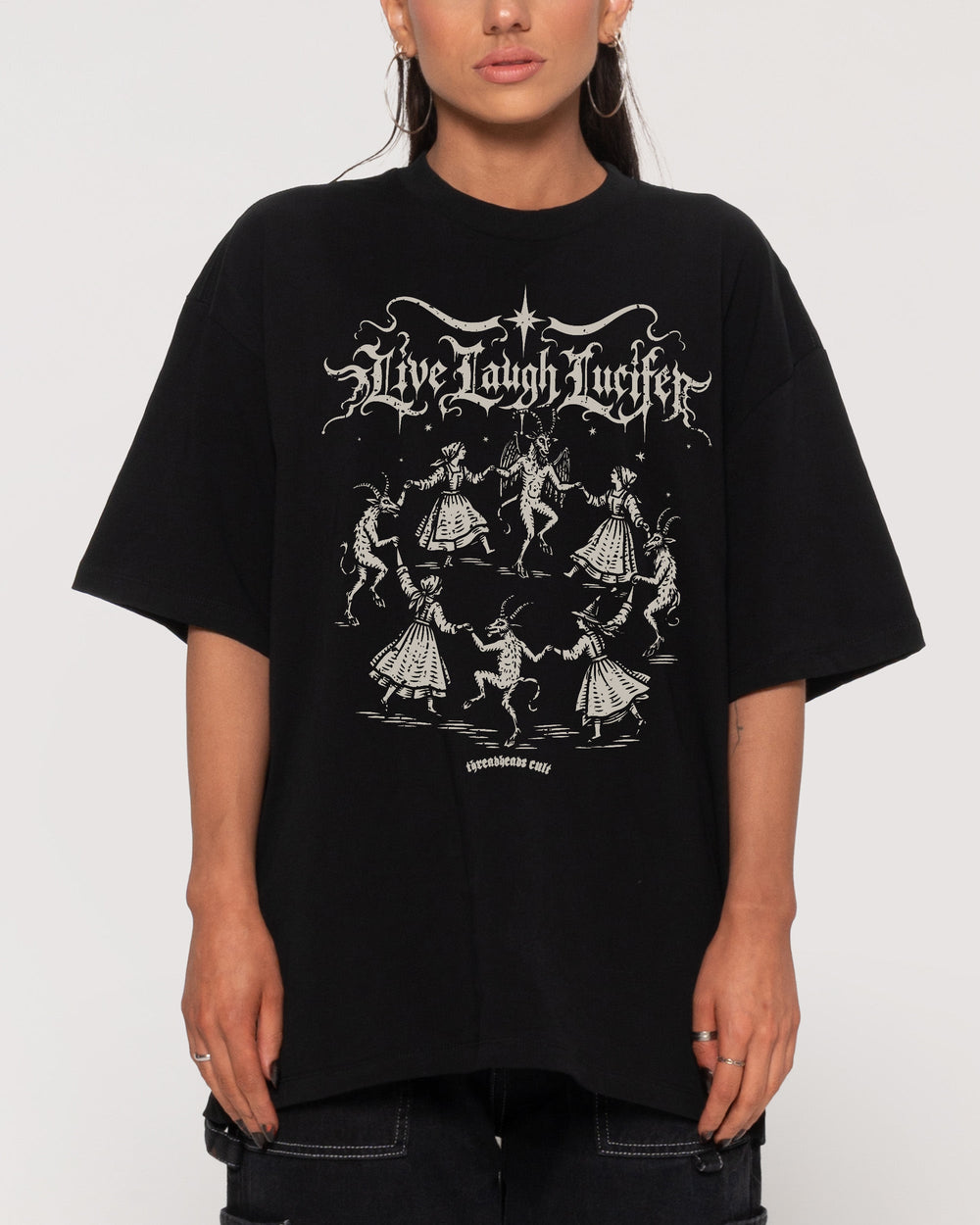 Live Laugh Lucifer Oversized Tee