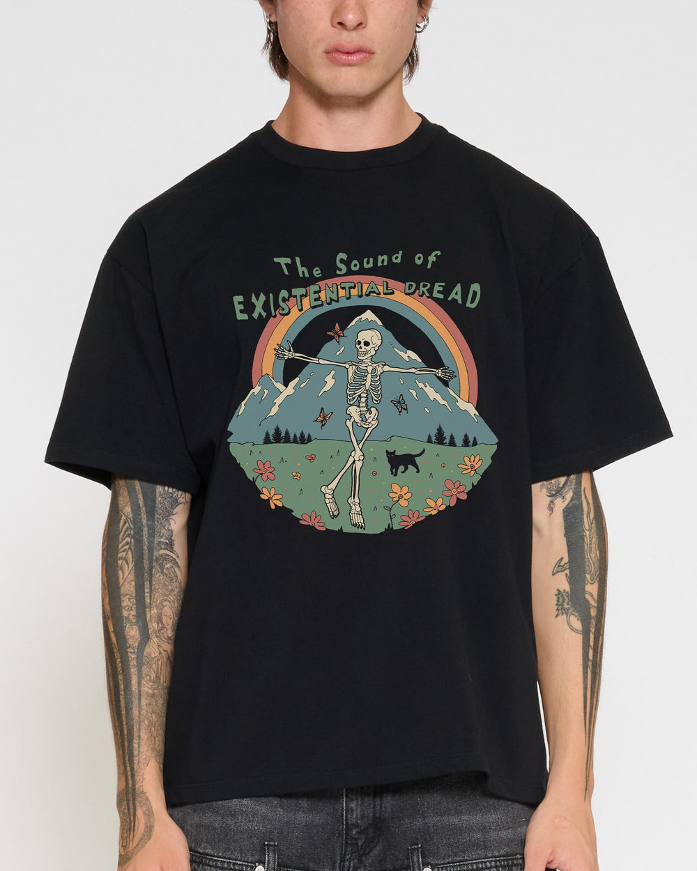 The Sound of Existential Dread Oversized Tee