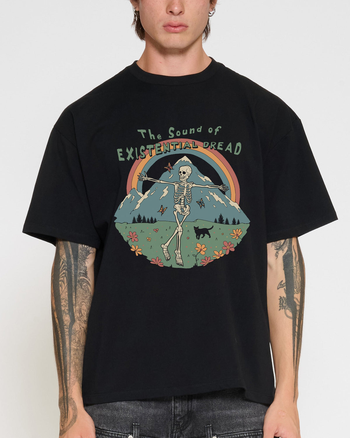 The Sound of Existential Dread Oversized Tee