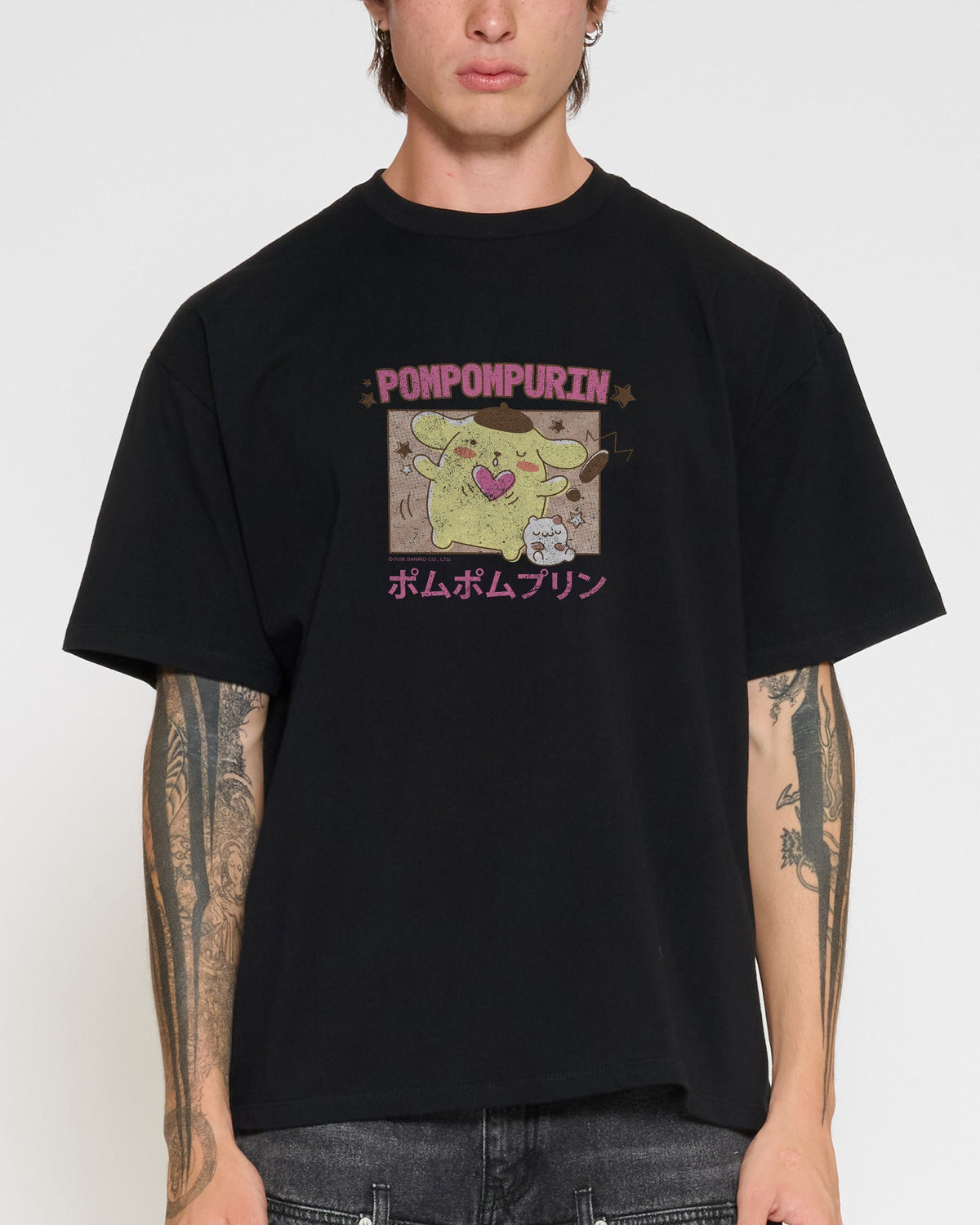 Pompompurin Kawaii Oversized Tee