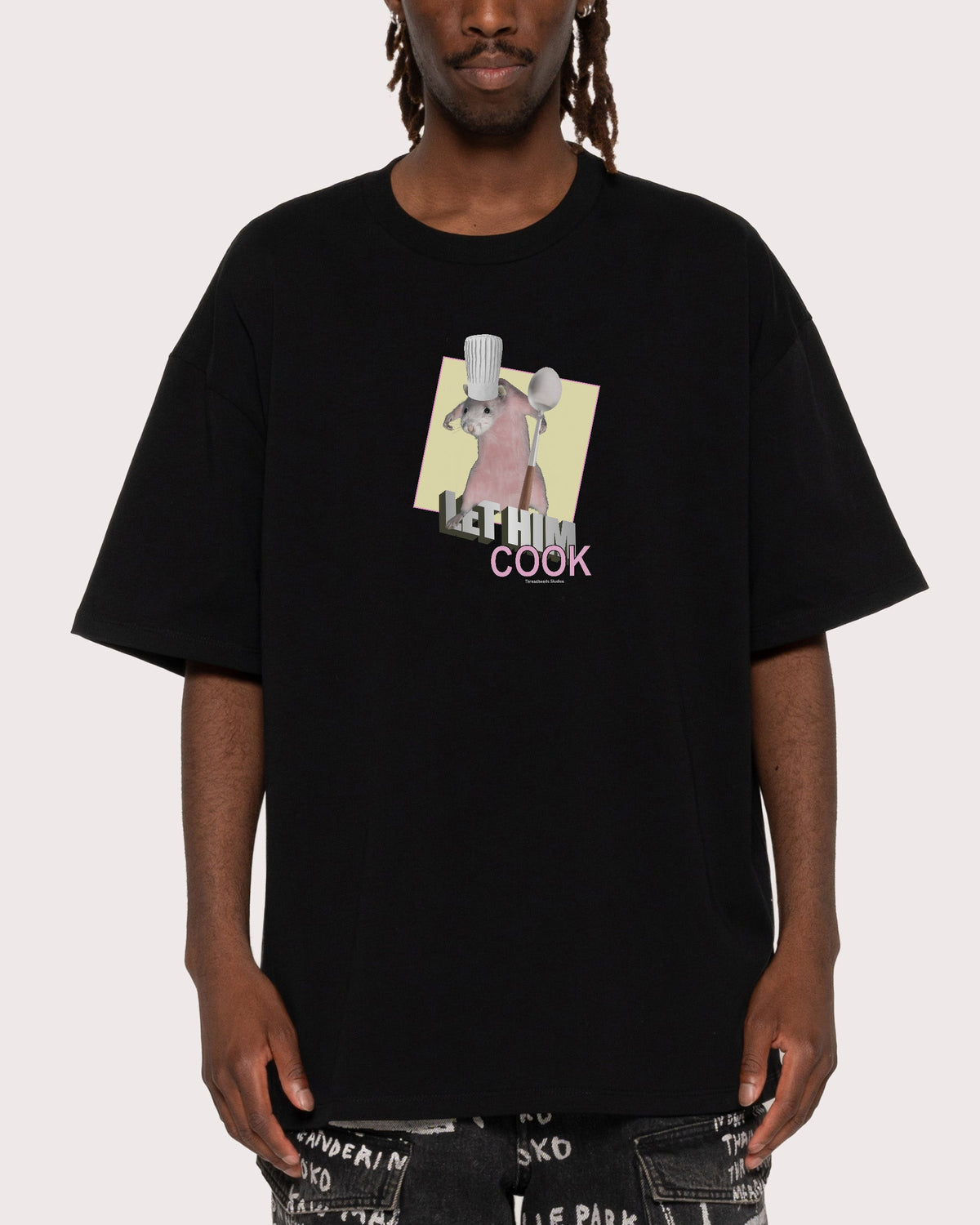 Let Him Cook Oversized Tee