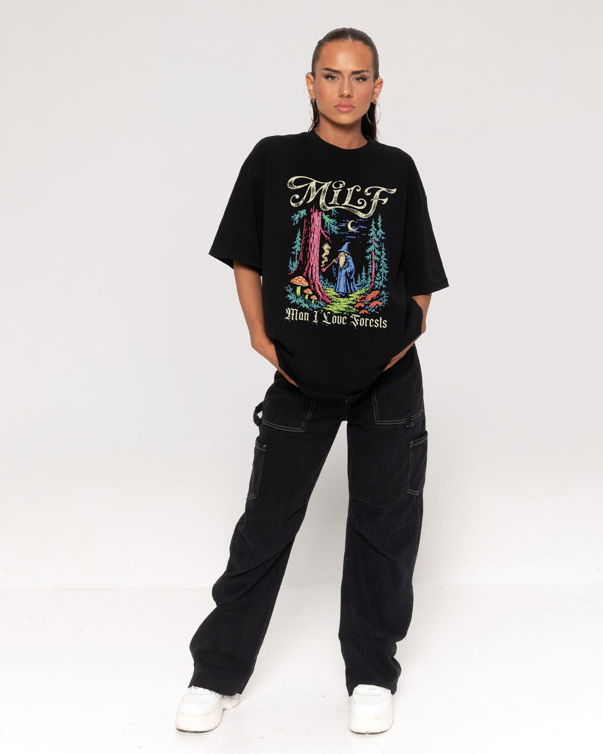 Man I Love Forests Oversized Tee