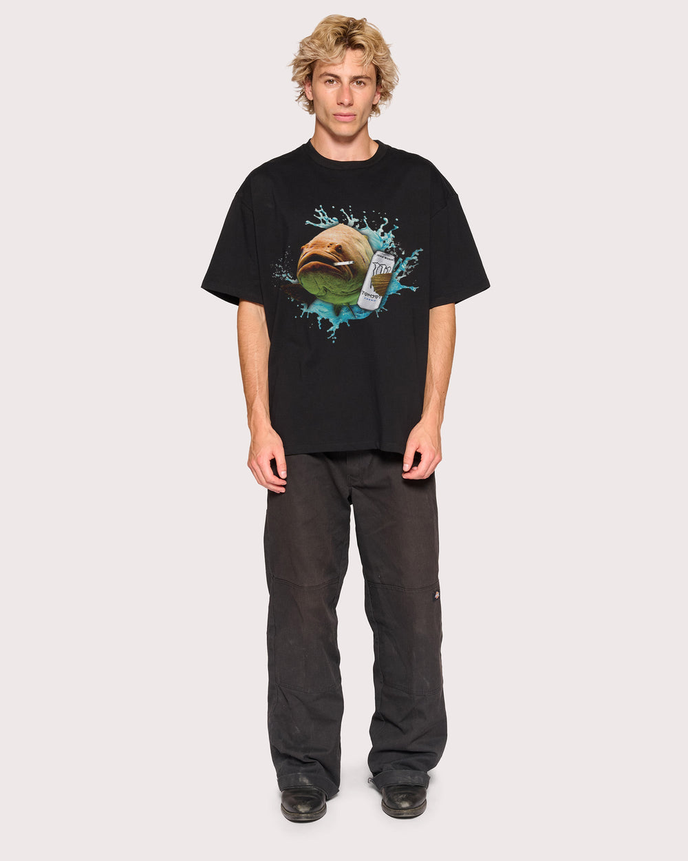 Monster Fish Oversized Tee