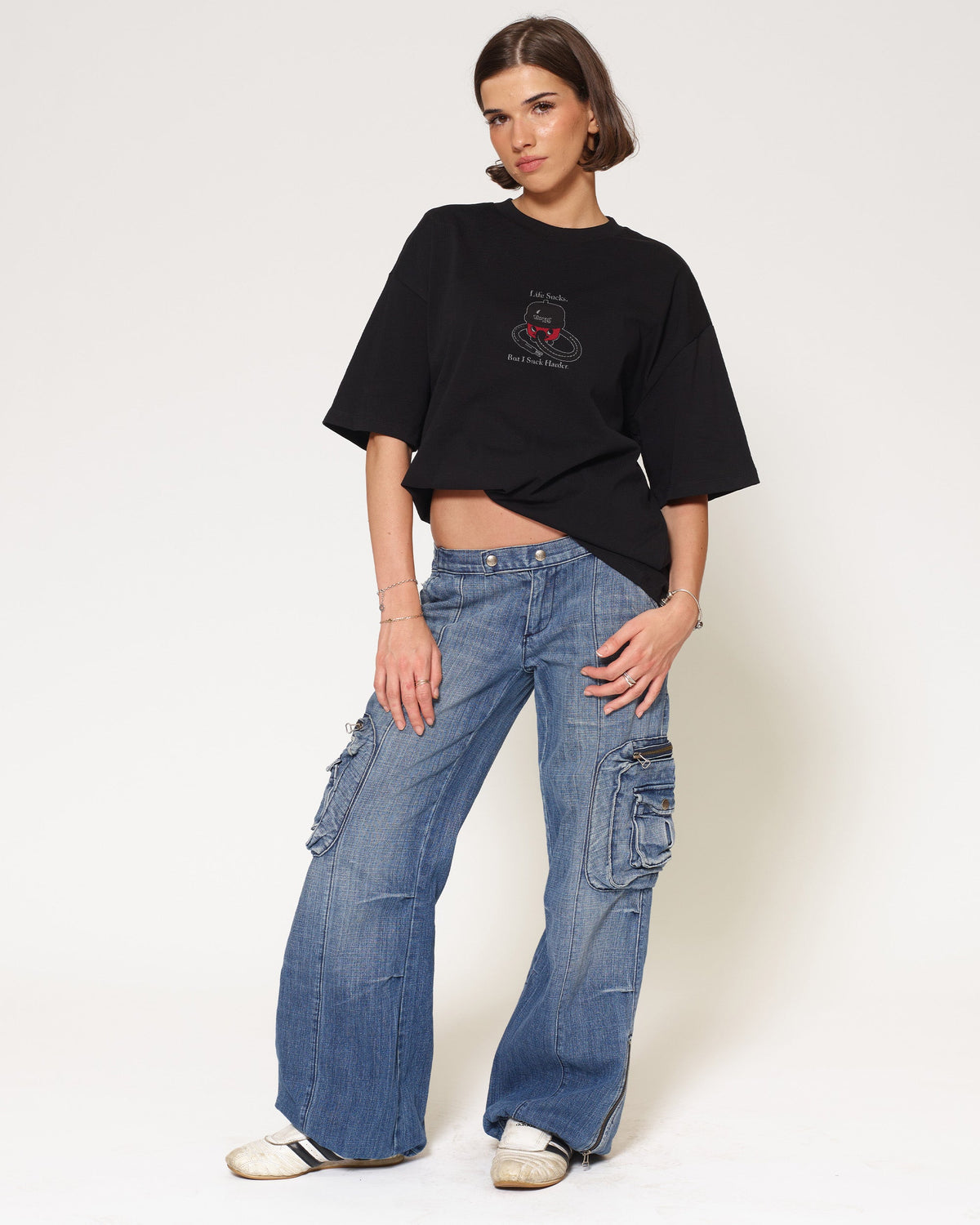 Life Sucks Oversized Tee