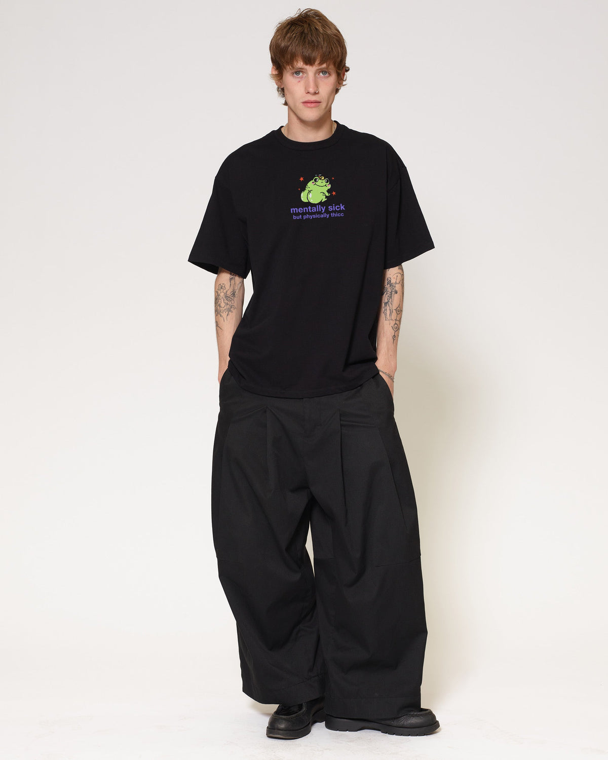 Mentally Sick Oversized Tee