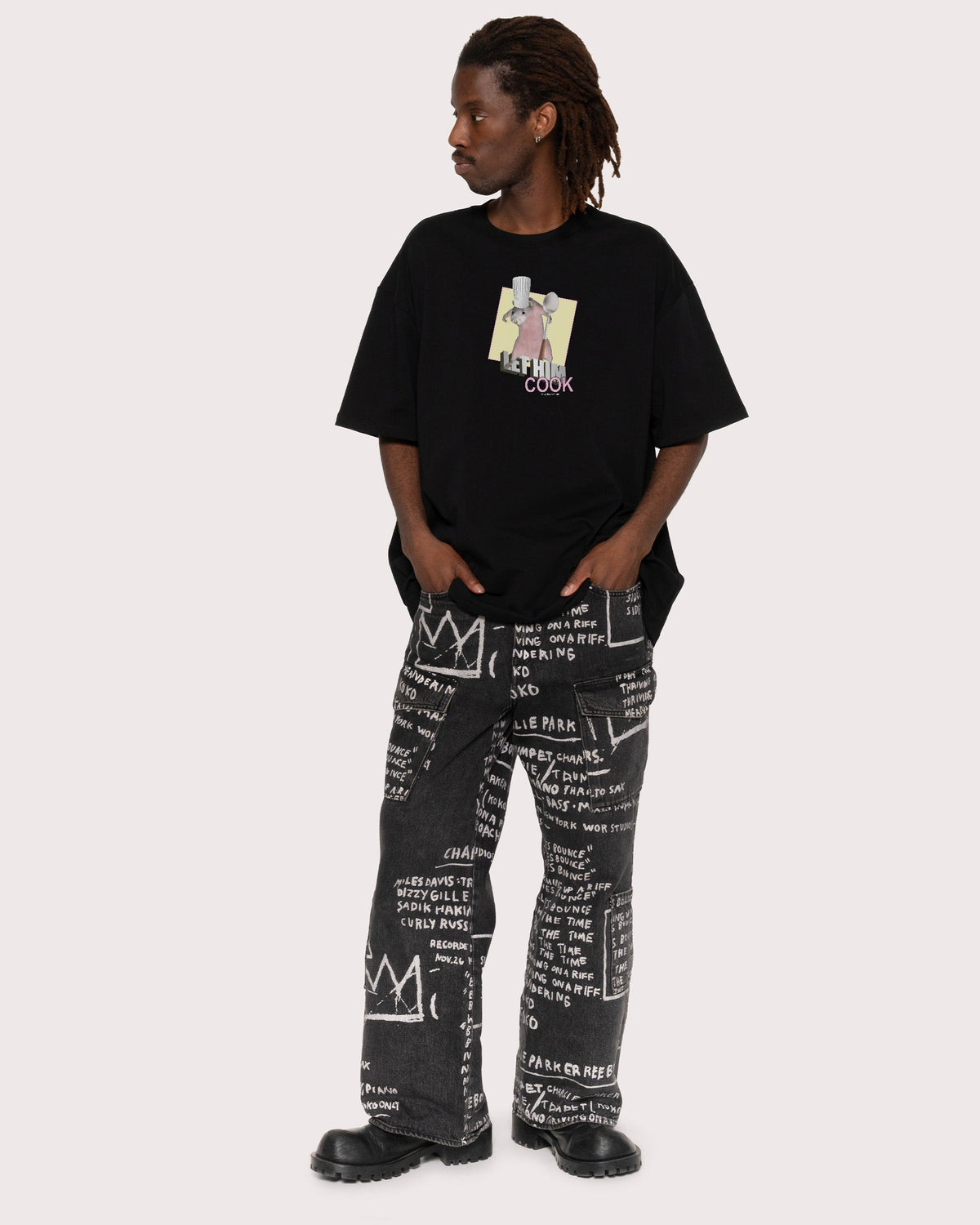 Let Him Cook Oversized Tee