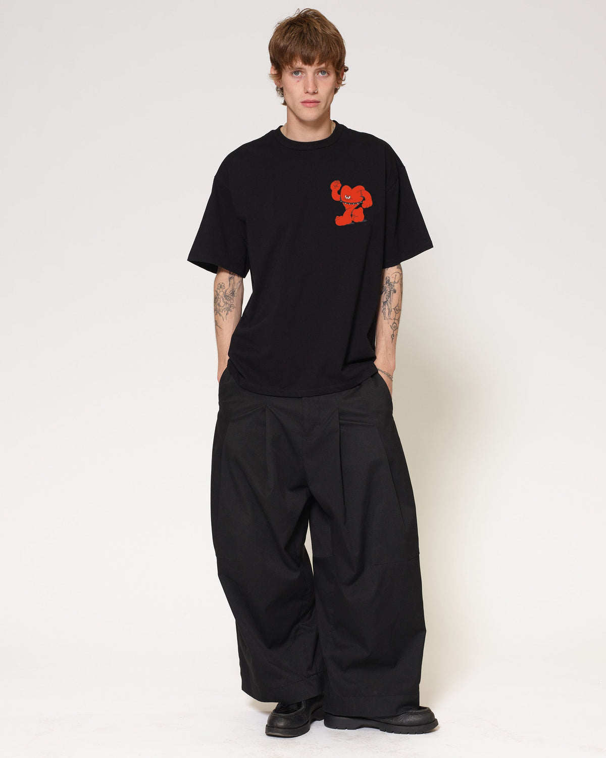 Hardcore Heartcore Oversized Tee