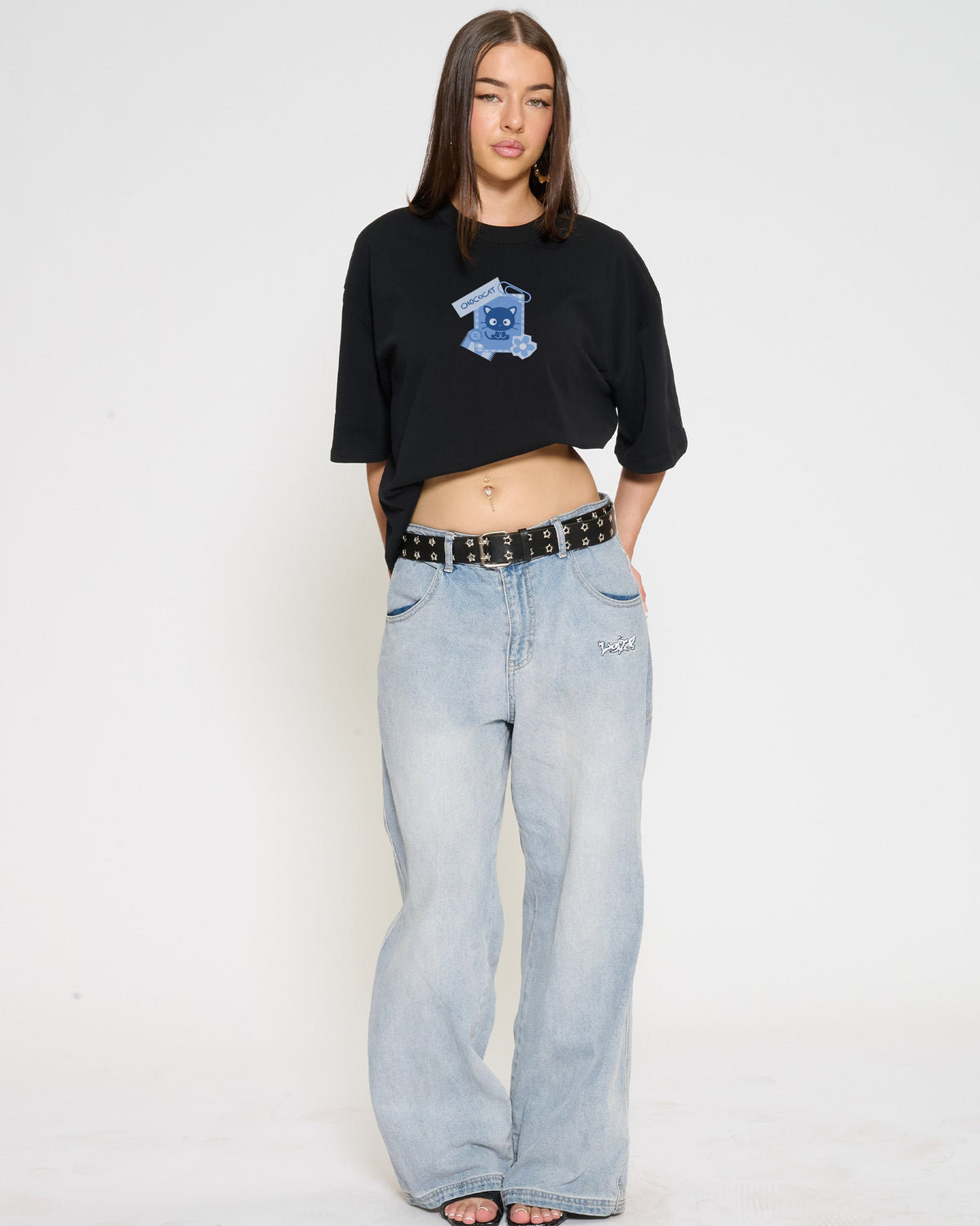 Chococat Scrapbook Oversized Tee