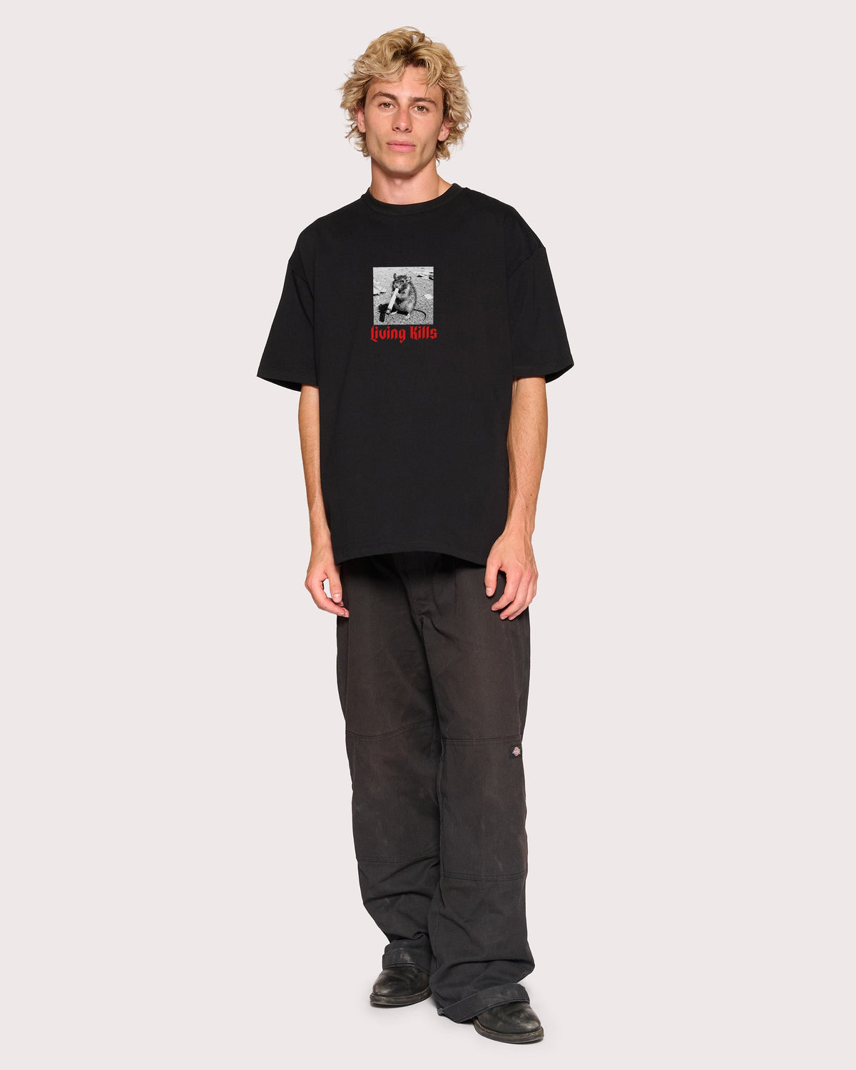 Living Kills Oversized Tee