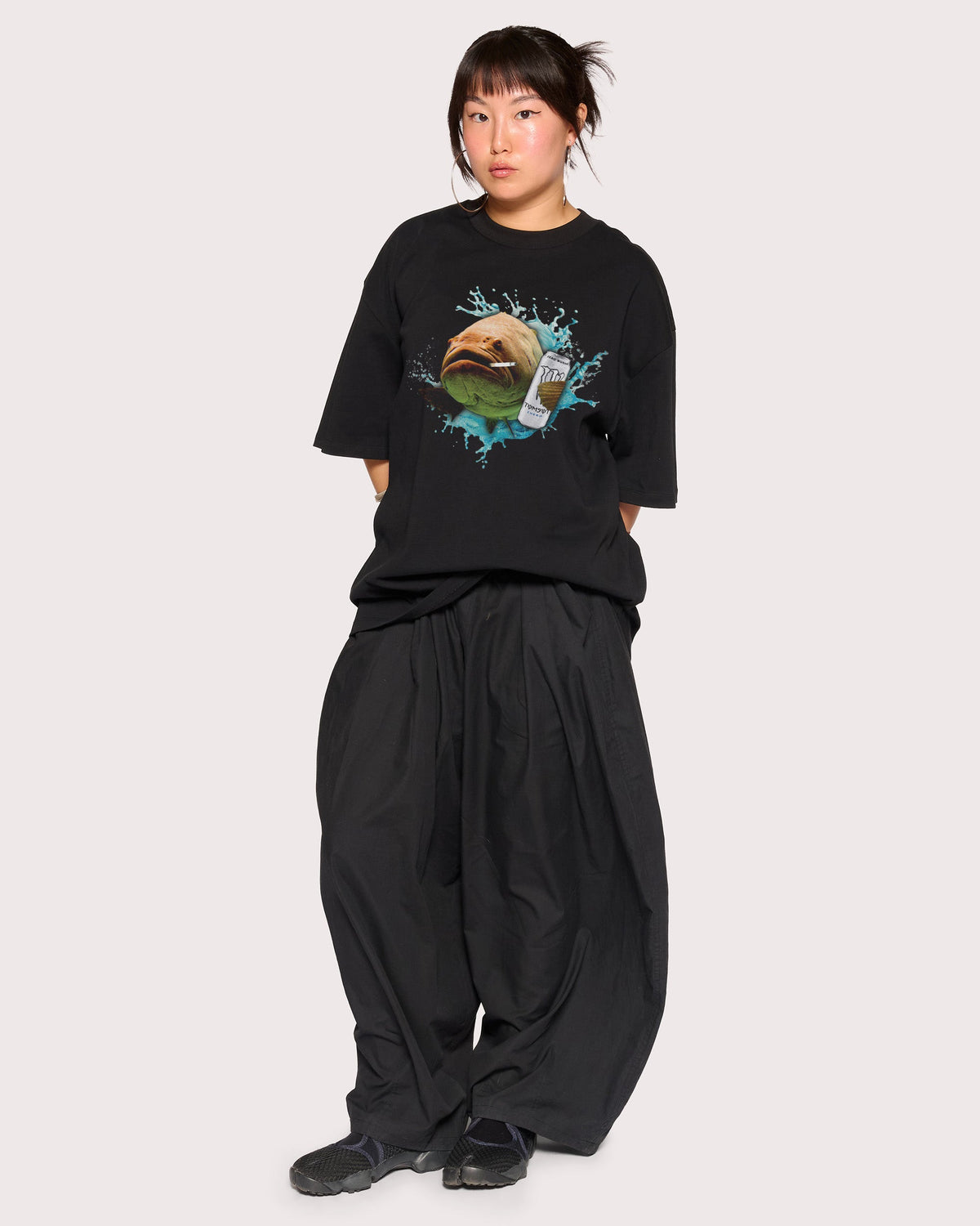 Monster Fish Oversized Tee