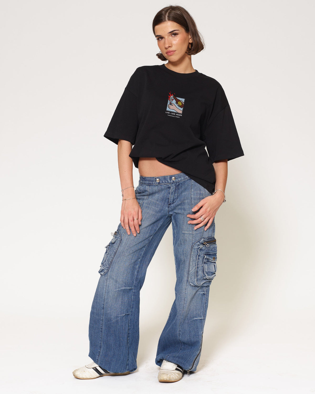 Live. Love. Arson Oversized Tee