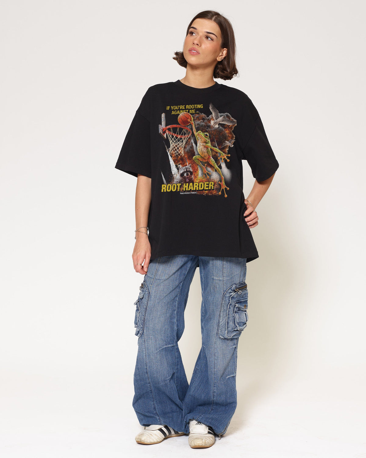 Root Harder Oversized Tee