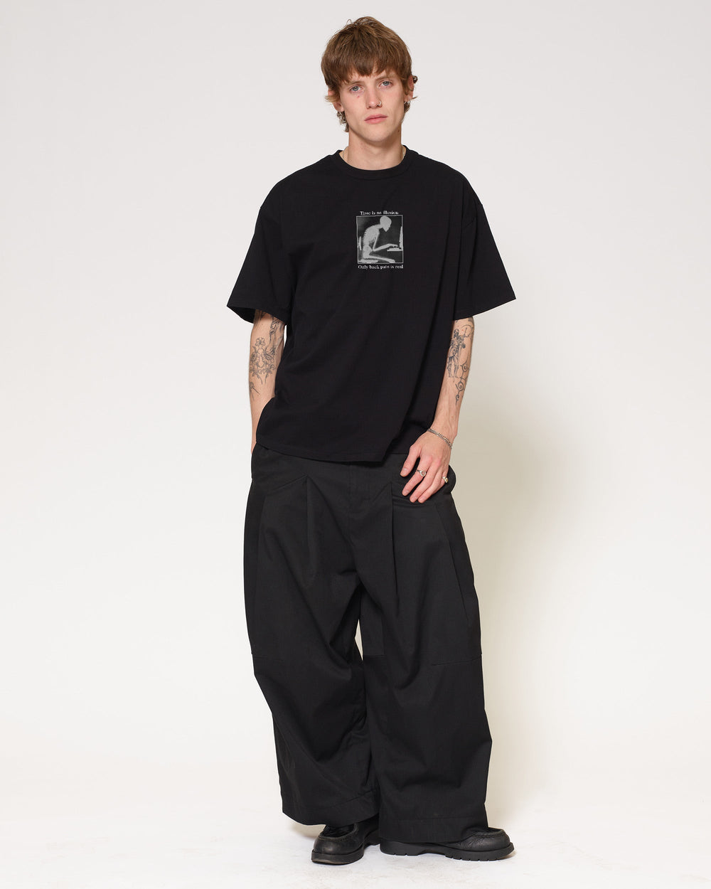 Time Is an Illusion Oversized Tee