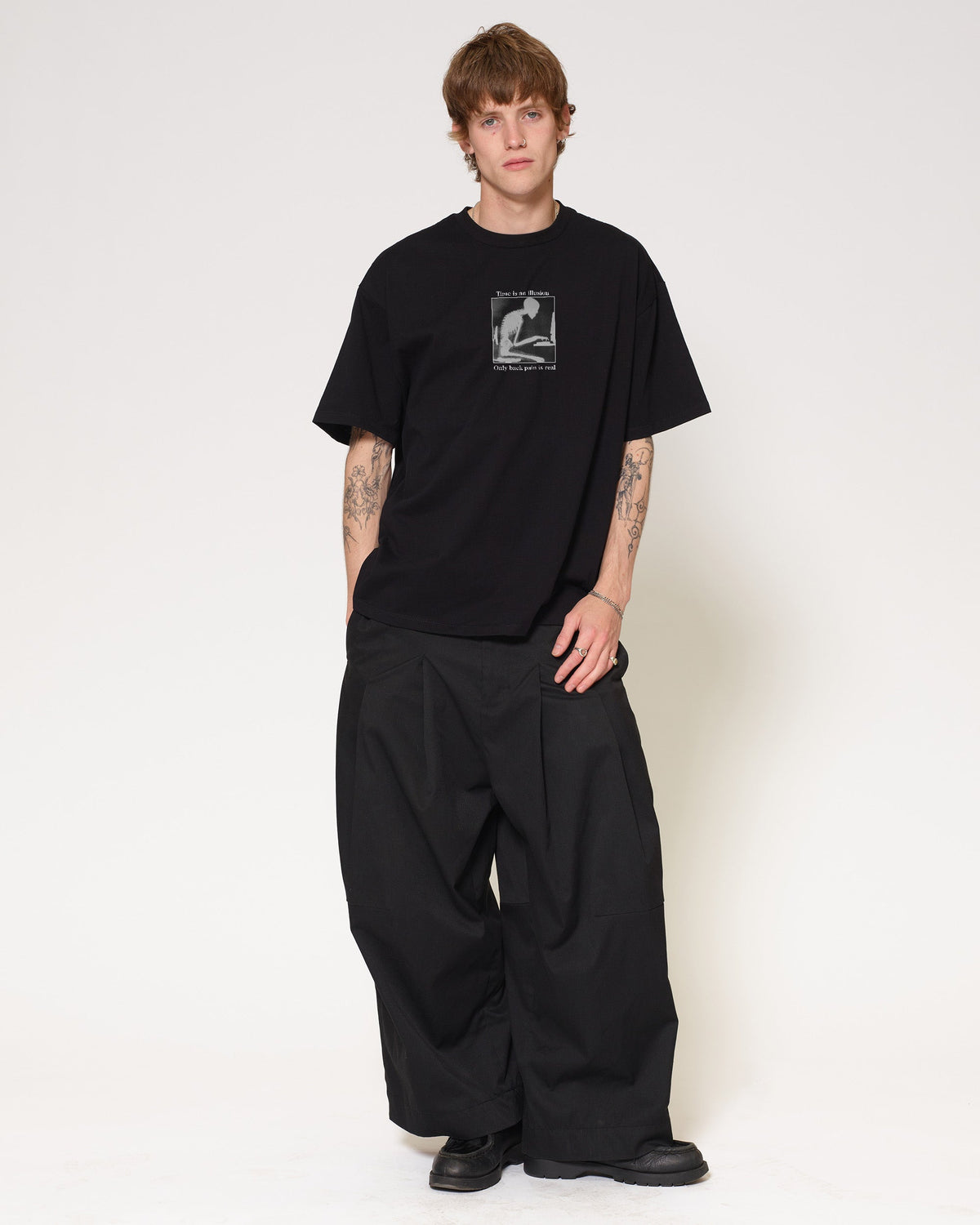 Time Is an Illusion Oversized Tee
