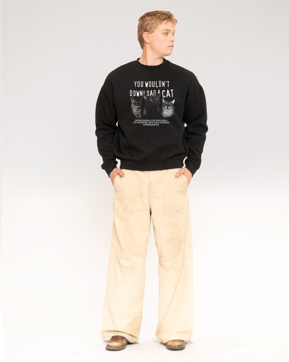 You Wouldn’t Download a Cat Sweatshirt