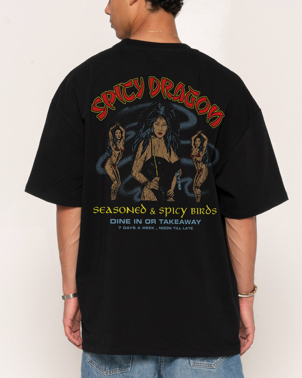 Spicy Dragon Oversized Tee