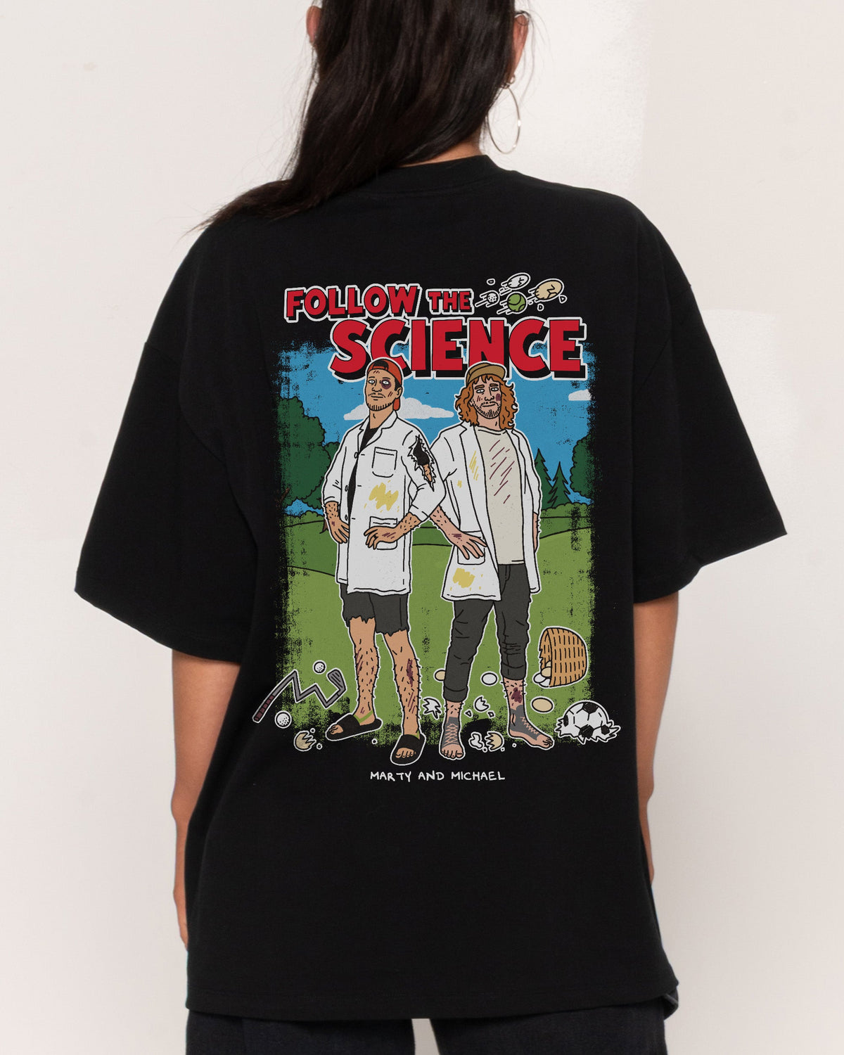 FTS (Follow the Science) Oversized Tee