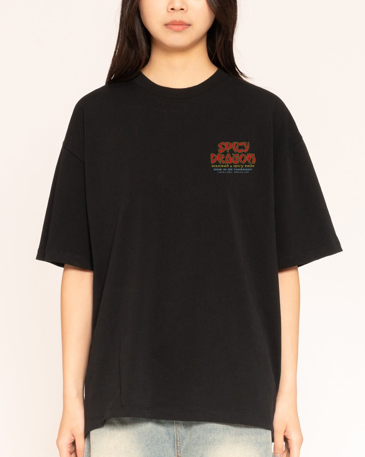 Spicy Dragon Oversized Tee
