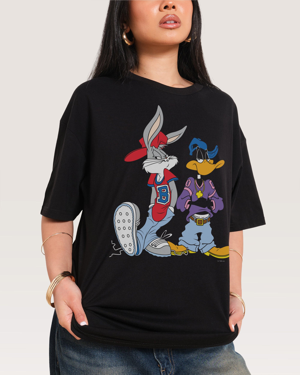 Bugs & Daffy West Coast Oversized Tee