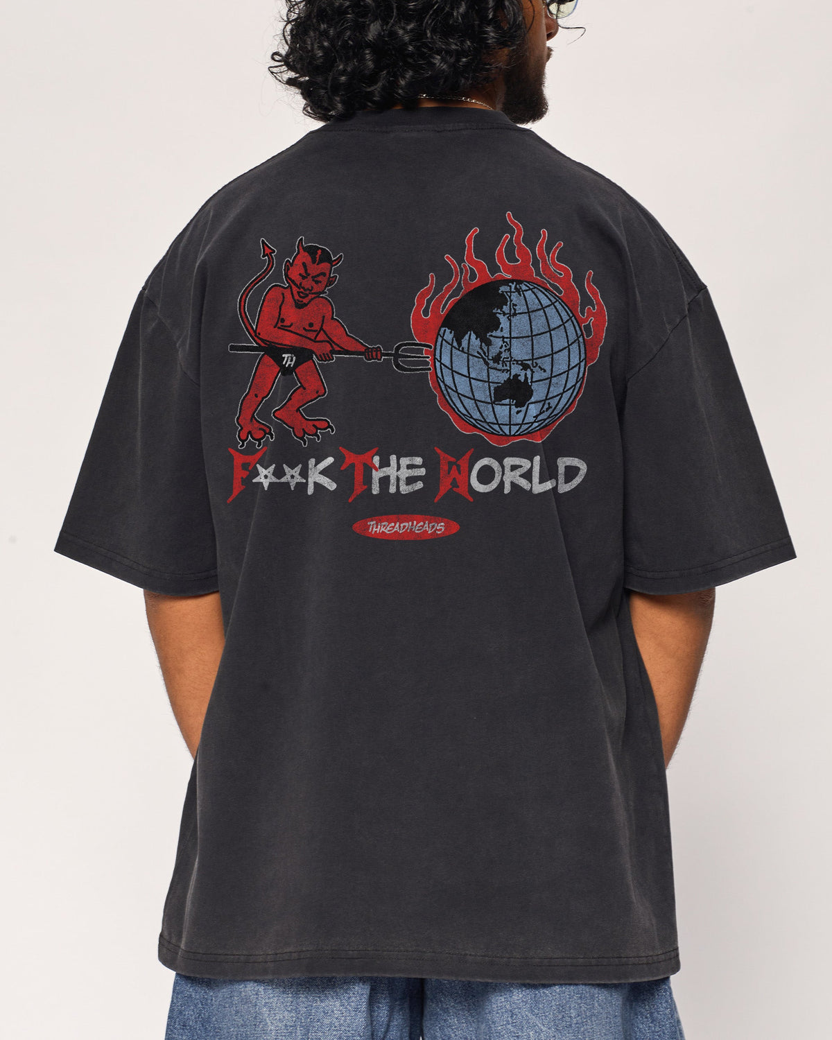 F**k The World Oversized Tee
