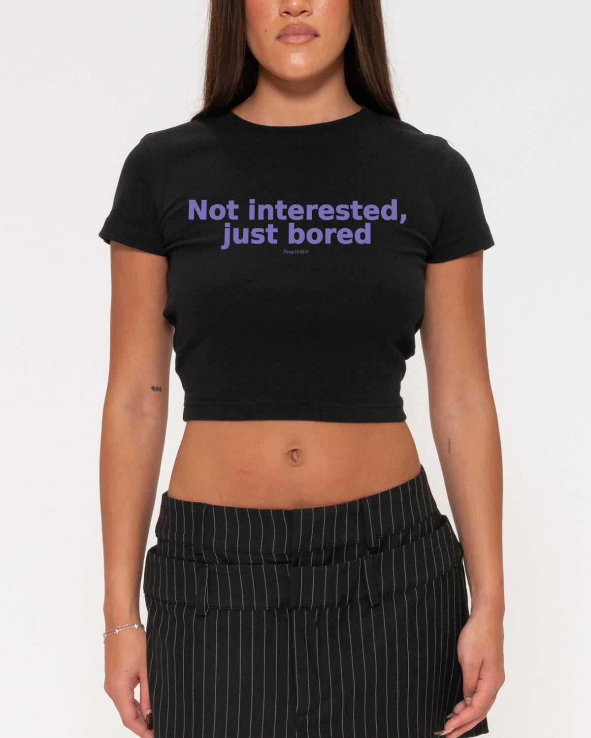 Not Interested, Just Bored Baby Tee