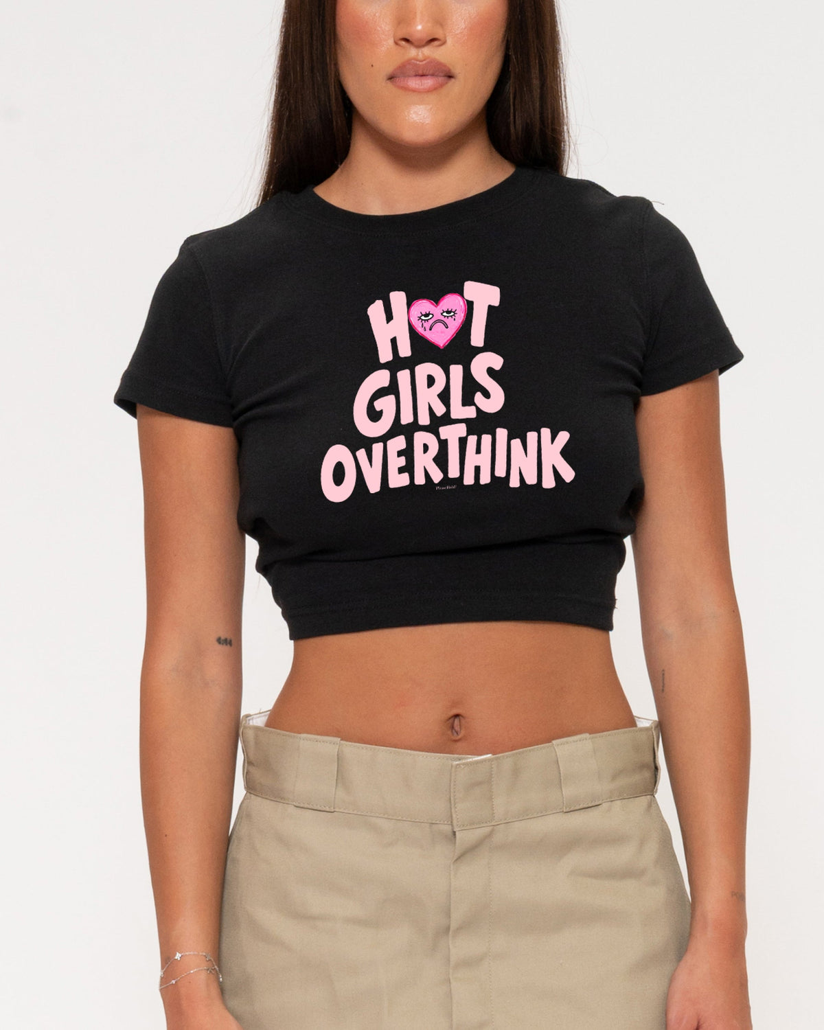 Hot Girls Overthink Baby Tee