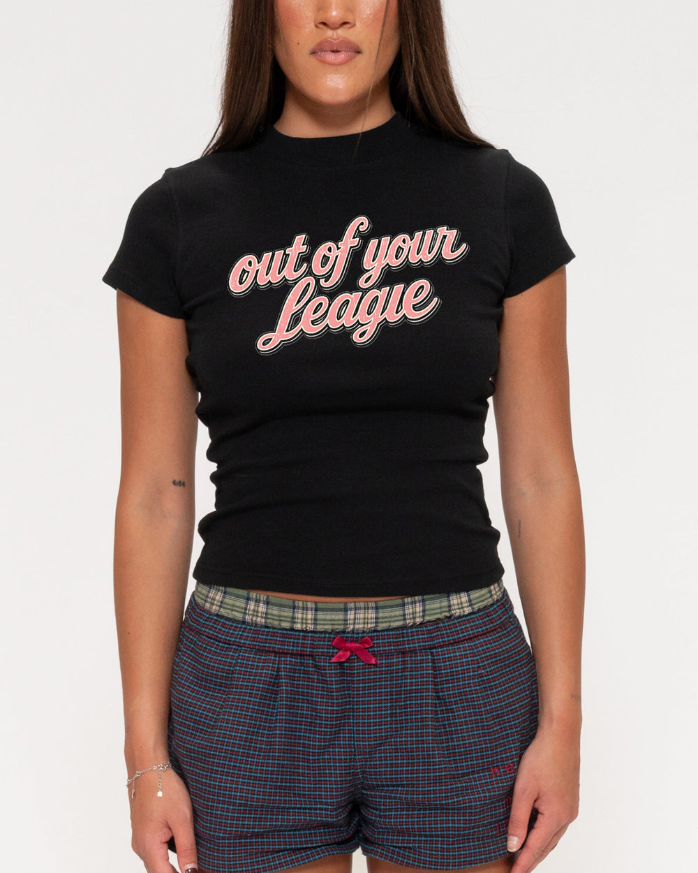 Out of Your League Longline Baby Tee