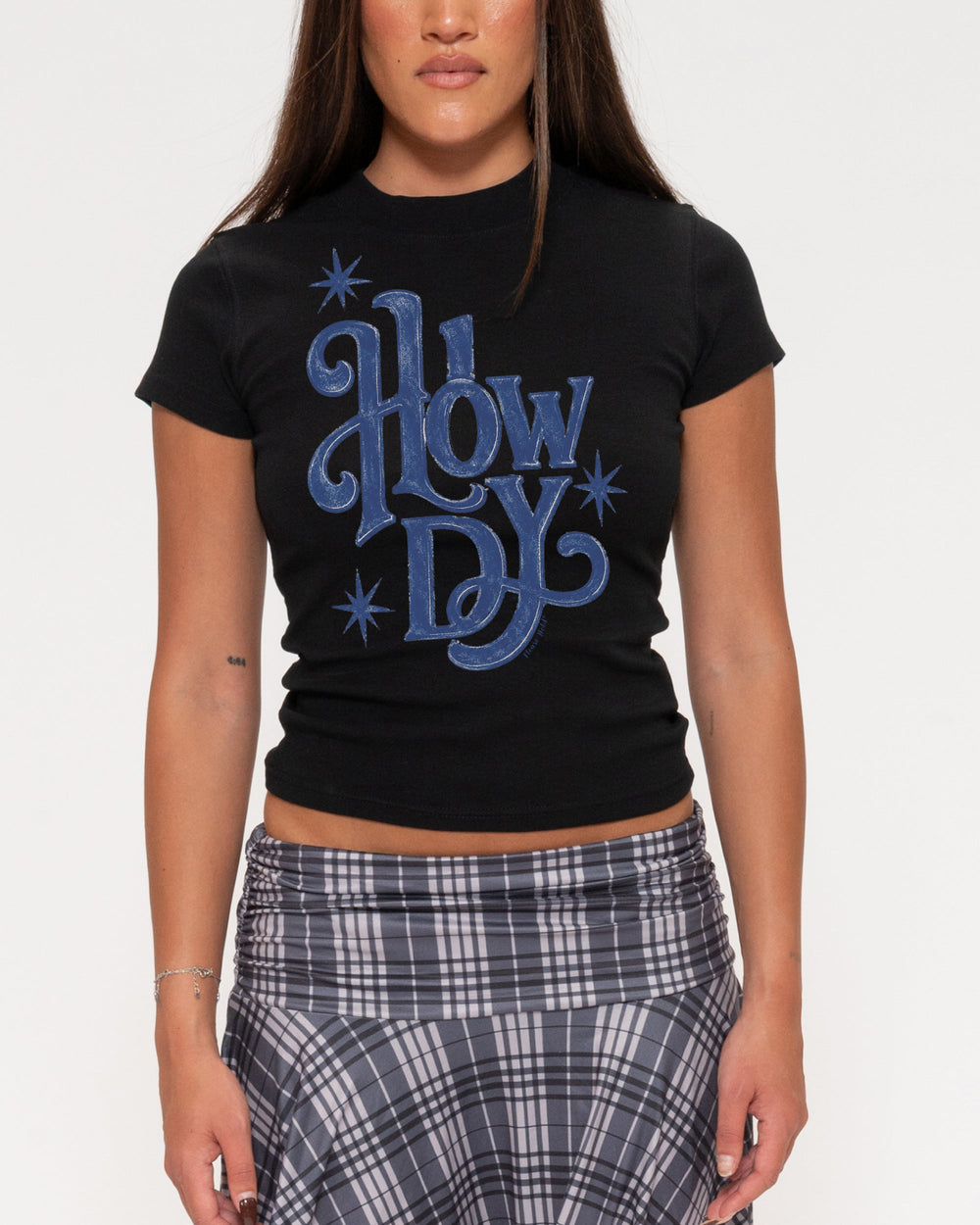 Howdy Longline Baby Tee
