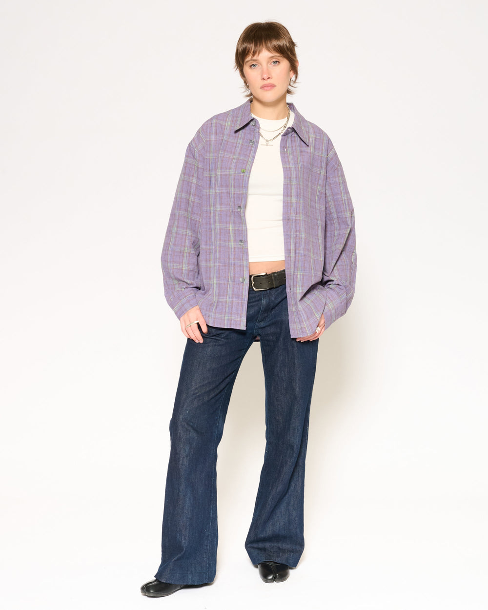 B-Side Plaid Shirt