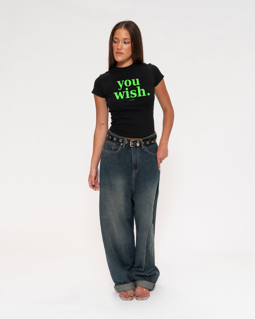You Wish Longline Baby Tee