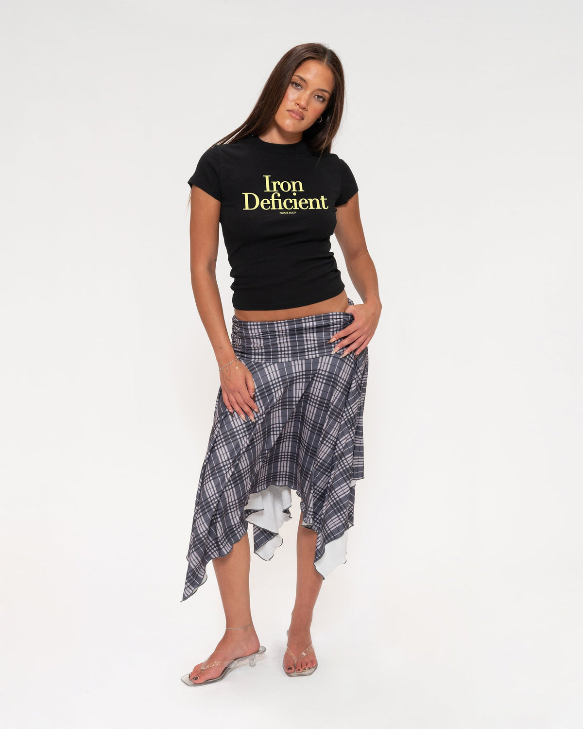 Iron Deficient Longline Baby Tee