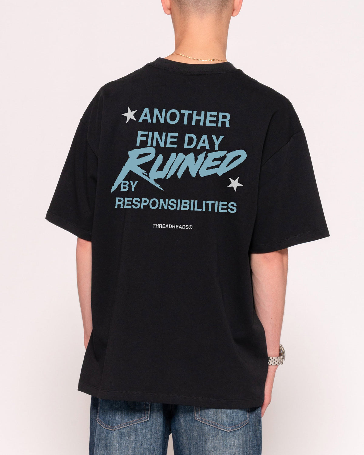 Another Fine Day Ruined Oversized Tee