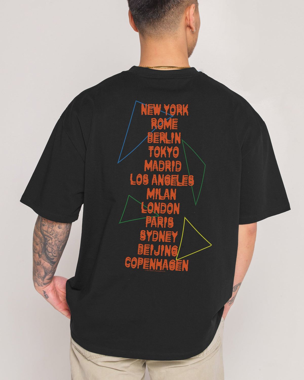 MTV World Tour Oversized Tee