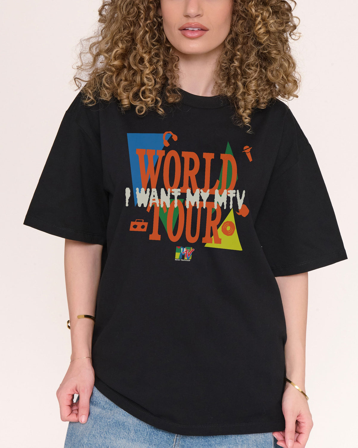 MTV World Tour Oversized Tee