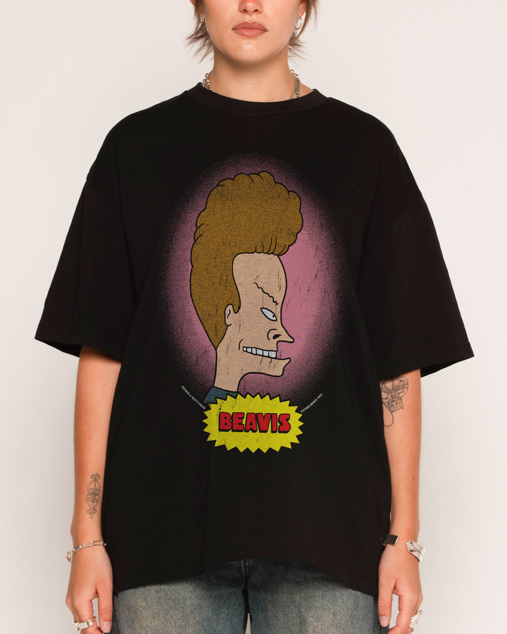 Face Off Oversized Tee