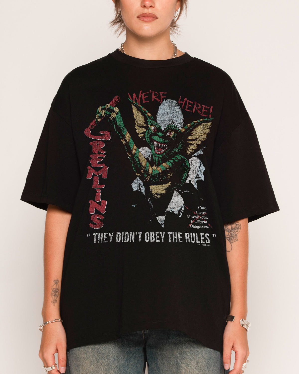 We’re Here Oversized Tee